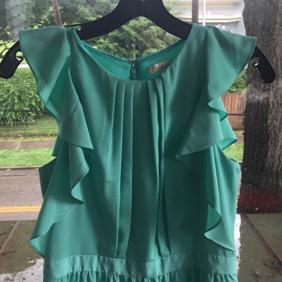 Shoshanna Ruffle Cocktail Dress - Picture 3 of 6